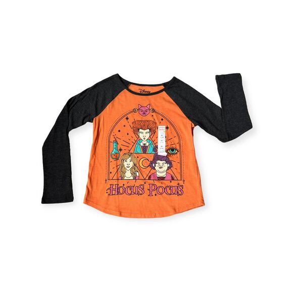 Disney Hocus Pocus Girls New Long Sleeve - Picture 1 of 3